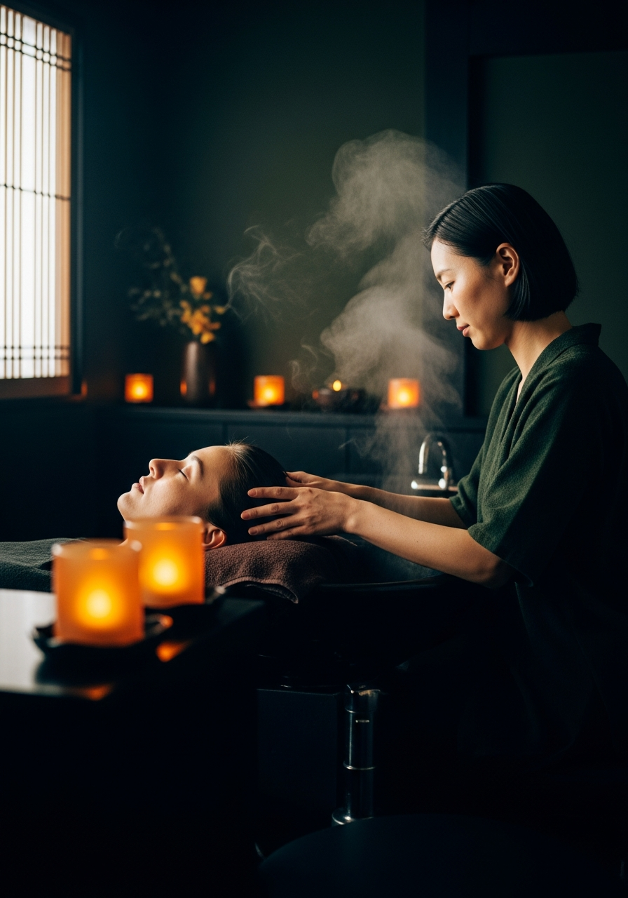 Japanese Head Spa behandeling bij Murata